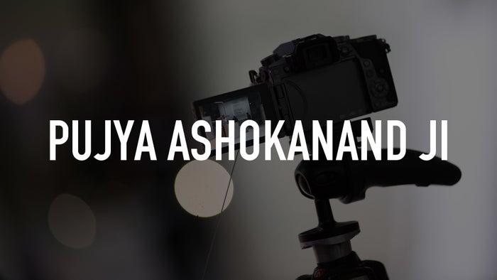 Pujya Ashokanand ji on JioTV