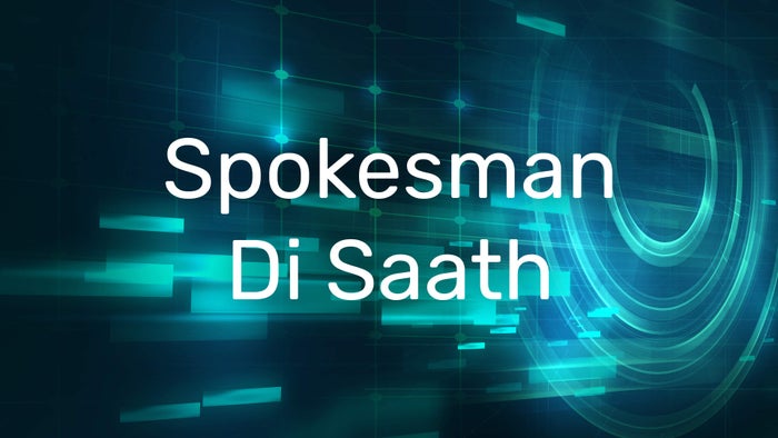 Spokesman Di Saath on JioTV