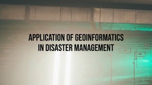 Application of Geoinformatics in Disaster Management on DD Gyandarshan - past program