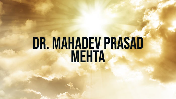 Dr. Mahadev Prasad Mehta on JioTV