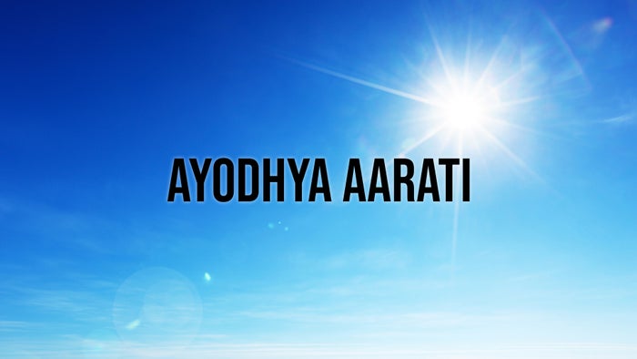 Ayodhya Aarati on JioTV