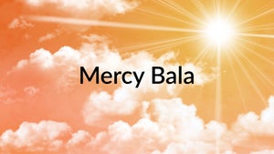 Mercy Bala on Aradhana TV - past program