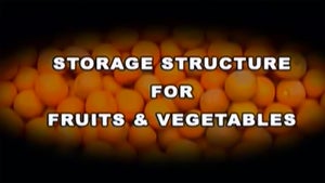Storage Structure For Fruits & Vegetables on DD Gyandarshan - past program