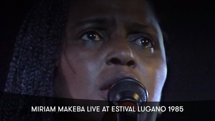 Miriam Makeba Live at Estival Lugano 1985 on JioTV
