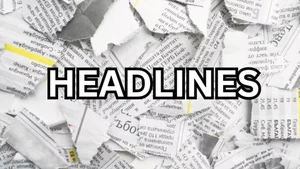 Headlines on Chanakya News National - live program