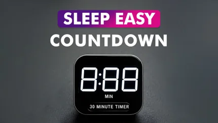 Sleep Easy Countdown on Restful Sleep