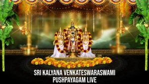 Sri Kalyana venkateswaraswami Pushpayagam Live on SVBC - past program
