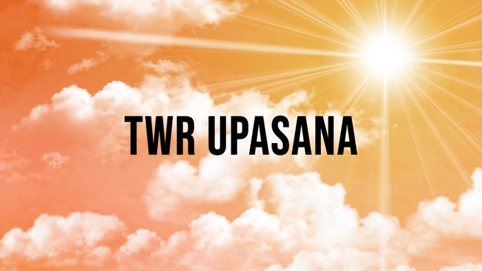 Twr Upasana on JioTV