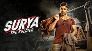 Surya The Soldier on Zee Cinema - live program