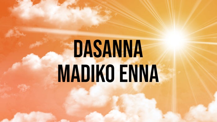 Dasanna Madiko Enna Episode No.6 on JioTV