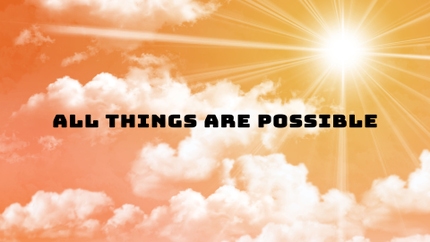 All Things Are Possible on God TV