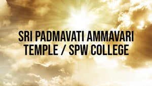 Sri padmavati ammavari Temple / Spw College on SVBC - past program