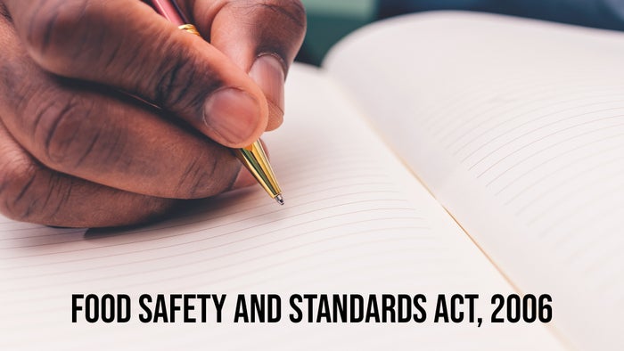 Food Safety and Standards ACT, 2006 on JioTV