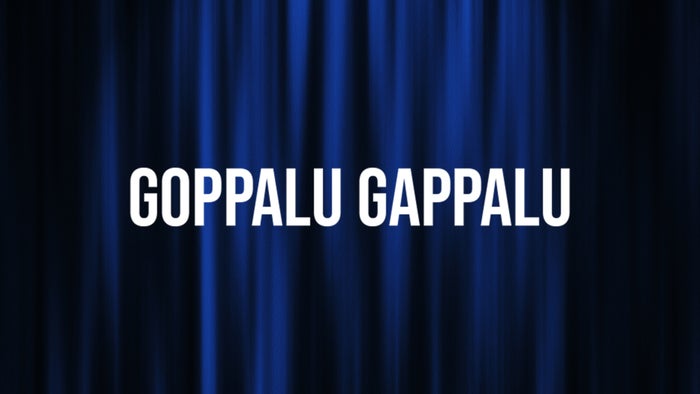 Goppalu Gappalu on JioTV