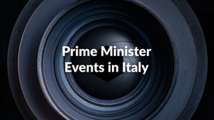 Prime Minister Events in Italy on DD India - past program