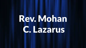 Rev. Mohan C. Lazarus on Aradhana TV