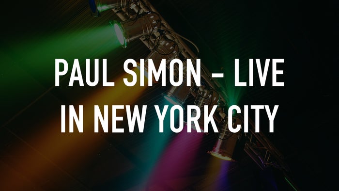 Paul Simon - Live in New York City on JioTV