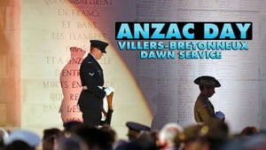 Anzac Day: Villers-Bretonneux Dawn Service on ABC Australia - future program