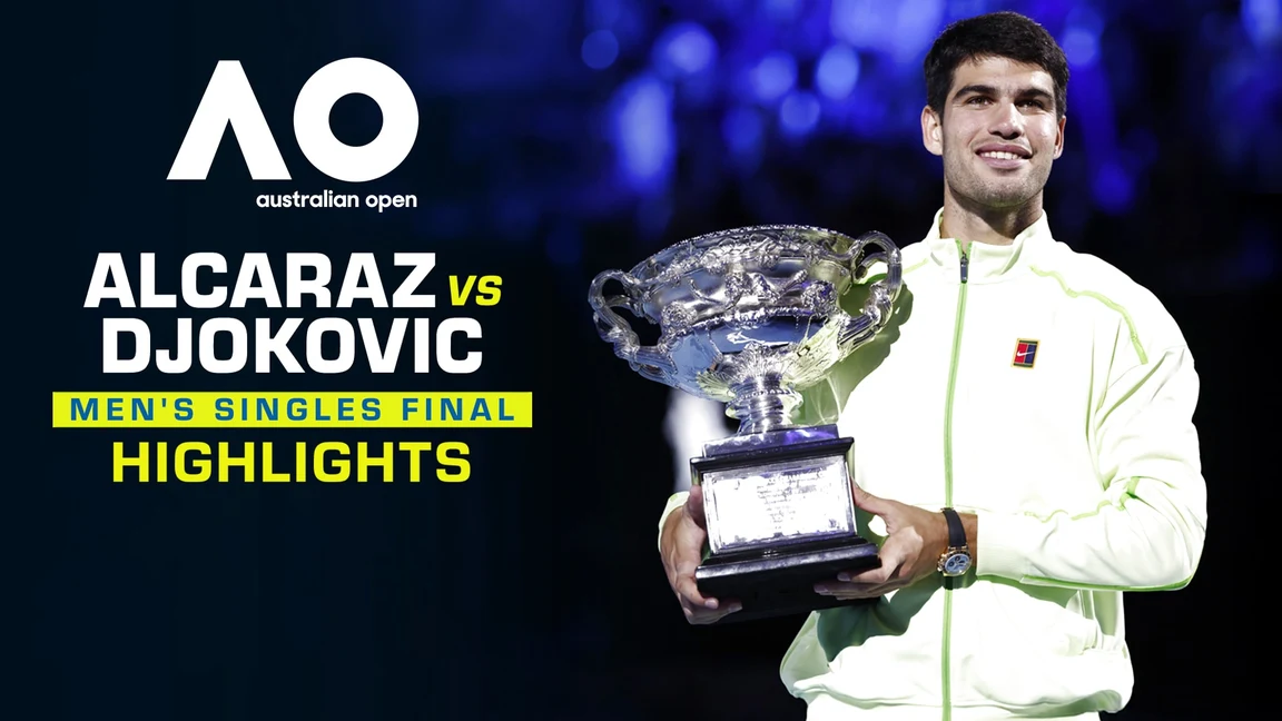Alcaraz vs Djokovic - Final - Highlights - 1 Feb 2026 on Sony LIV