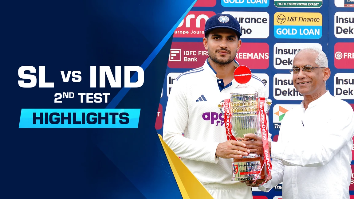 2nd Test - Highlights - 27 Aug 2026 on Sony LIV