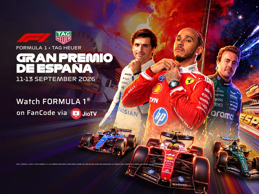 Spanish GP 2026: Race - Highlights on Fan Code