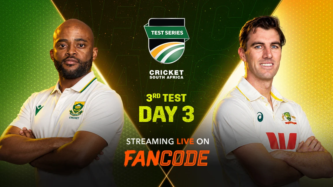South Africa VS Australia on Fan Code