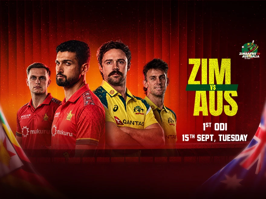 Zimbabwe VS Australia on Fan Code