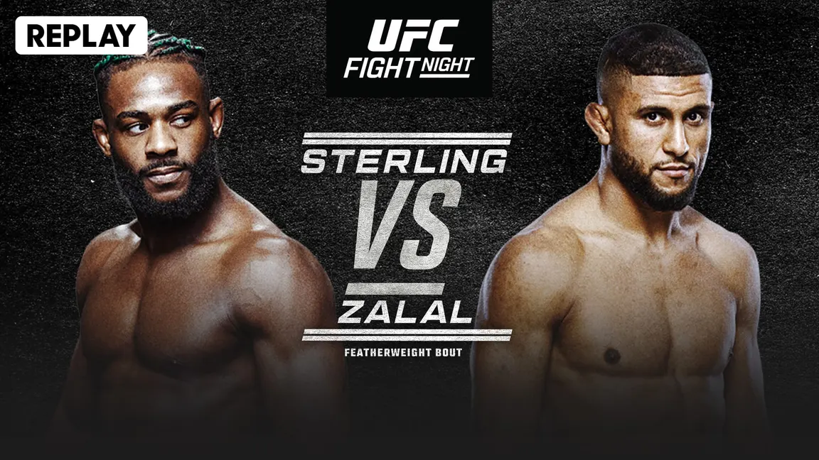 UFC Fight Night - Sterling vs Zalal - Replay - 26 Apr 2026 on Sony LIV