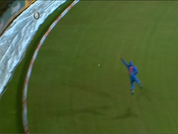 Pooran hits a four on JioTV