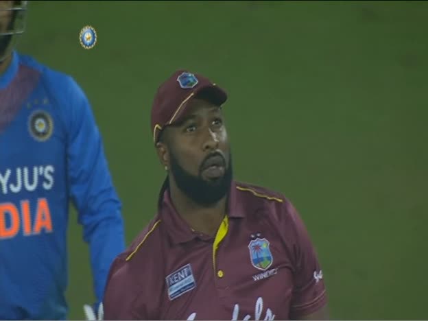 Pollard hits a huge six! on JioTV