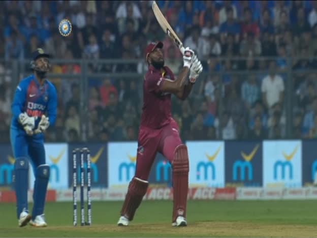 Pollard hits a biggie! on JioTV