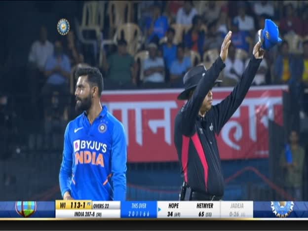 Absolutely smoked from Hetmyer on JioTV