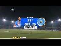 Kohli's yet another captian's knock on JioTV