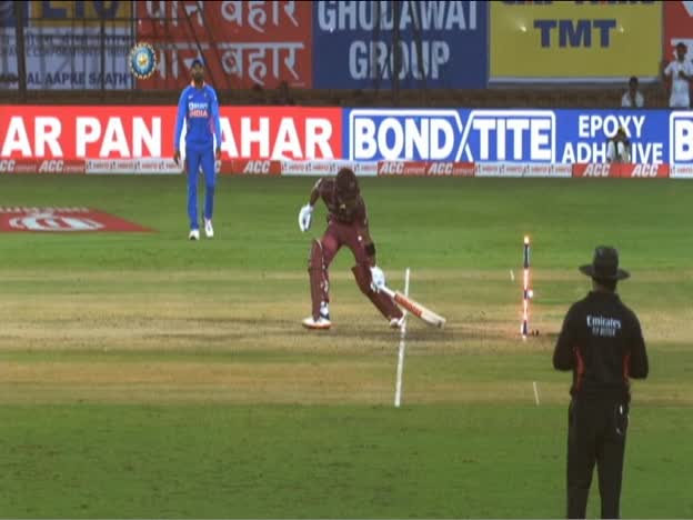 Shai Hope is comfortably back in the crease on JioTV