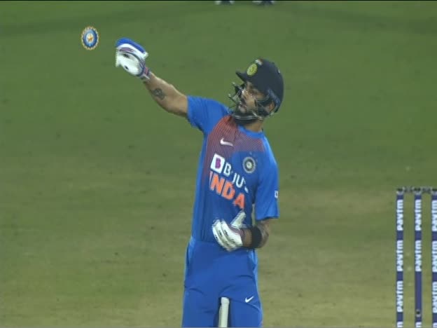 Kohli flicks for Six on JioTV