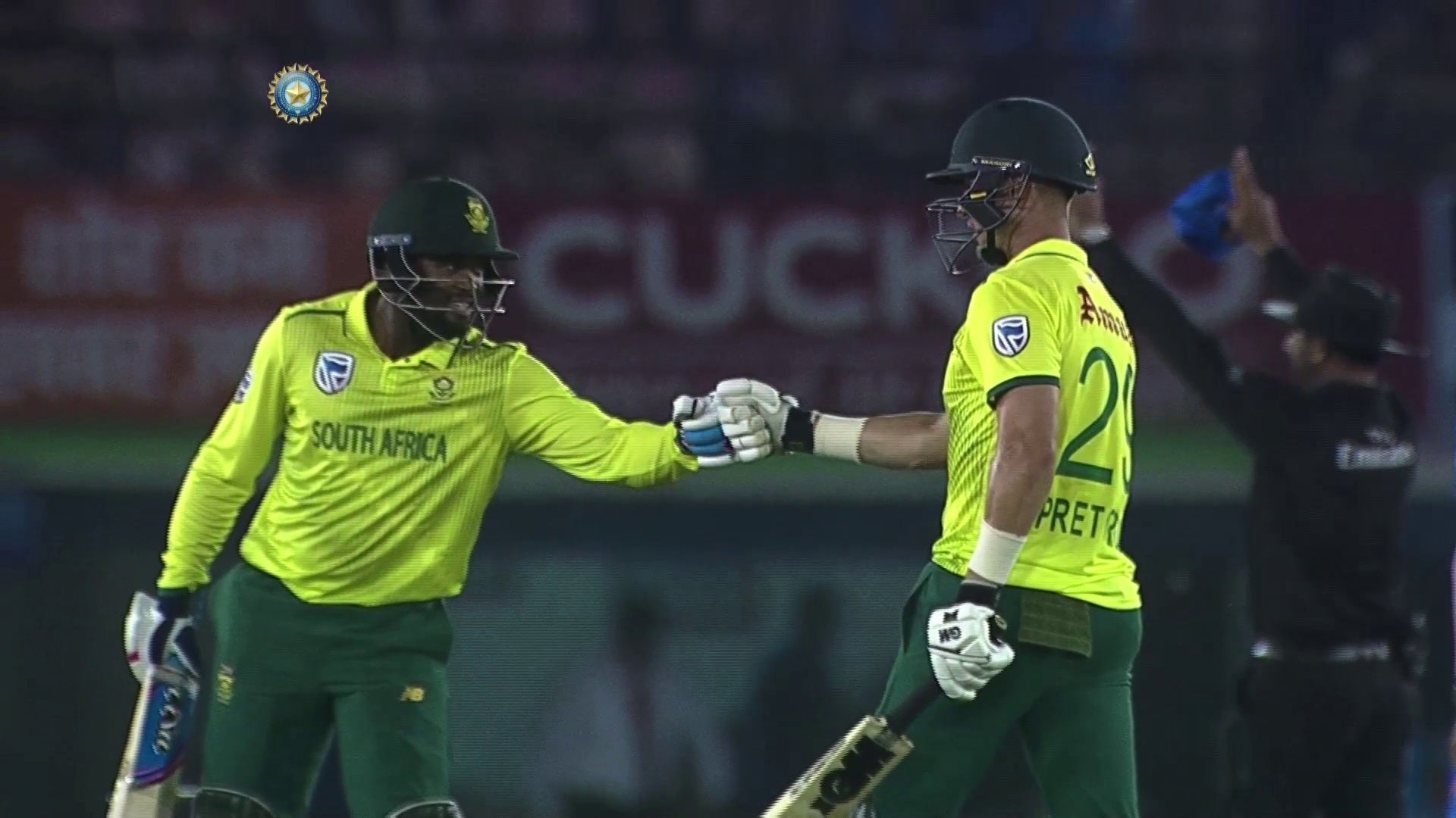 South Africa's Boundaries & Sixes in the 2nd T20I on JioTV