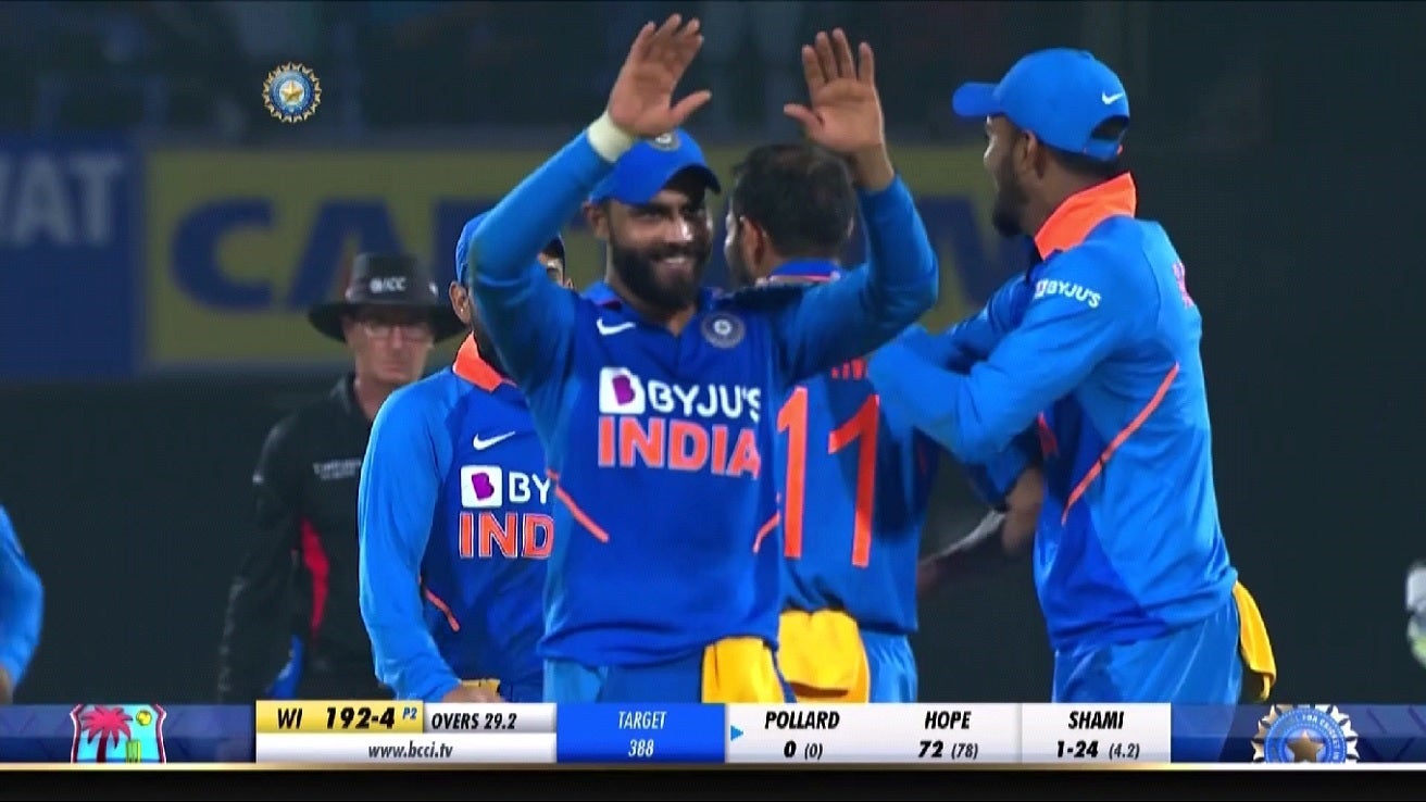 West Indies Fall of Wickets on JioTV