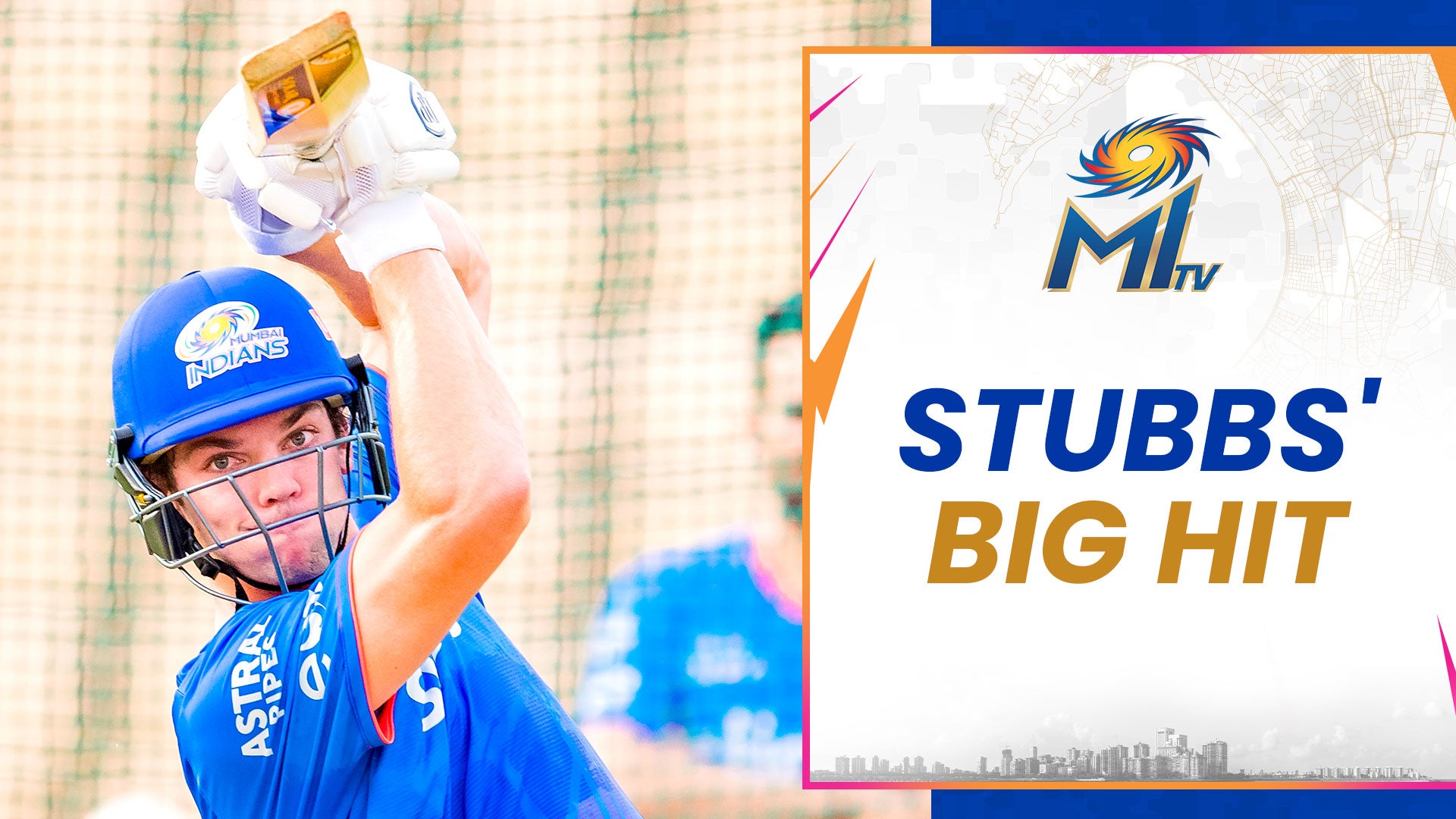 Tristan Stubbs' magnificent straight hit | Mumbai Indians on JioTV