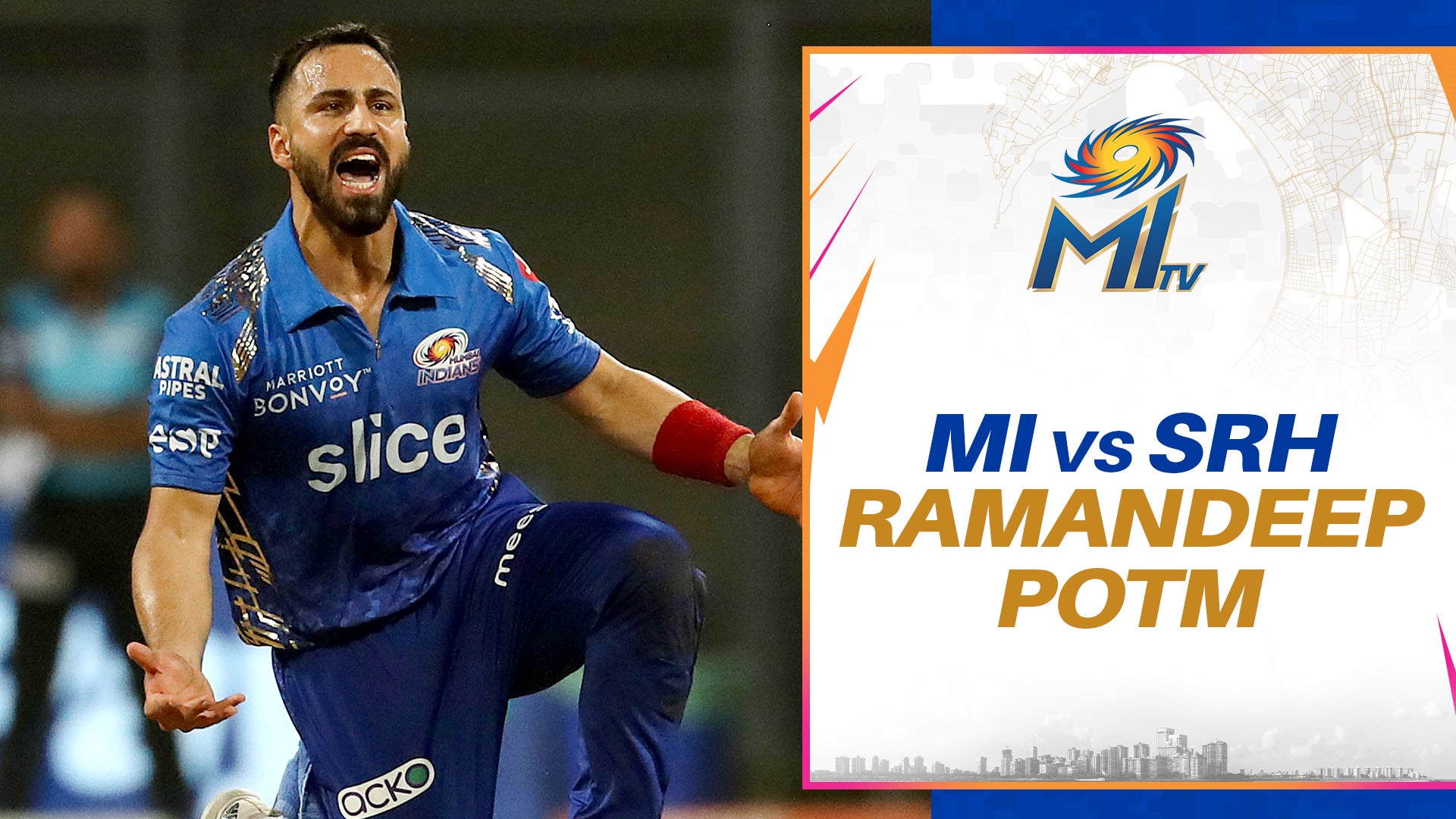 Ramandeep Singh - Player of the Match on JioTV