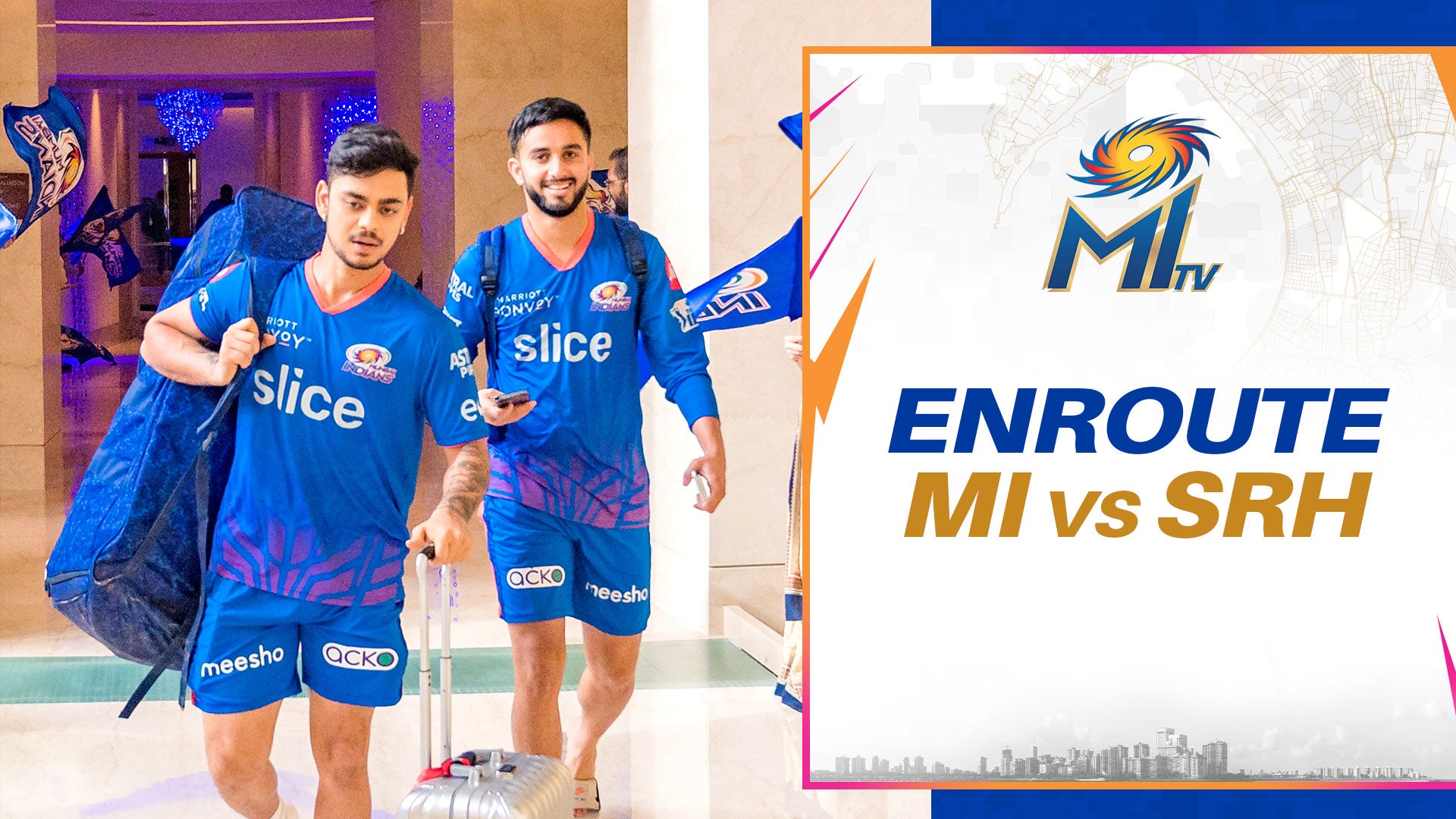 Team depart for MI vs SRH clash at Wankhede | Mumbai Indians on JioTV