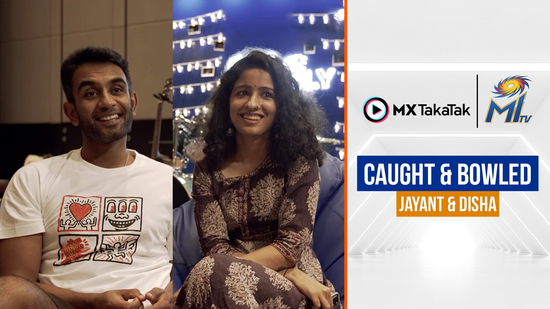 Caught and Bowled Episode 1 - Jayant & Disha on JioTV