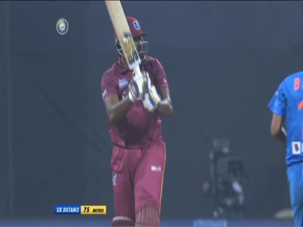 Kieron Pollard hits a Six! on JioTV