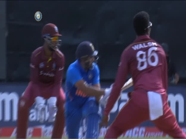 Rohit goes down on his knees on JioTV