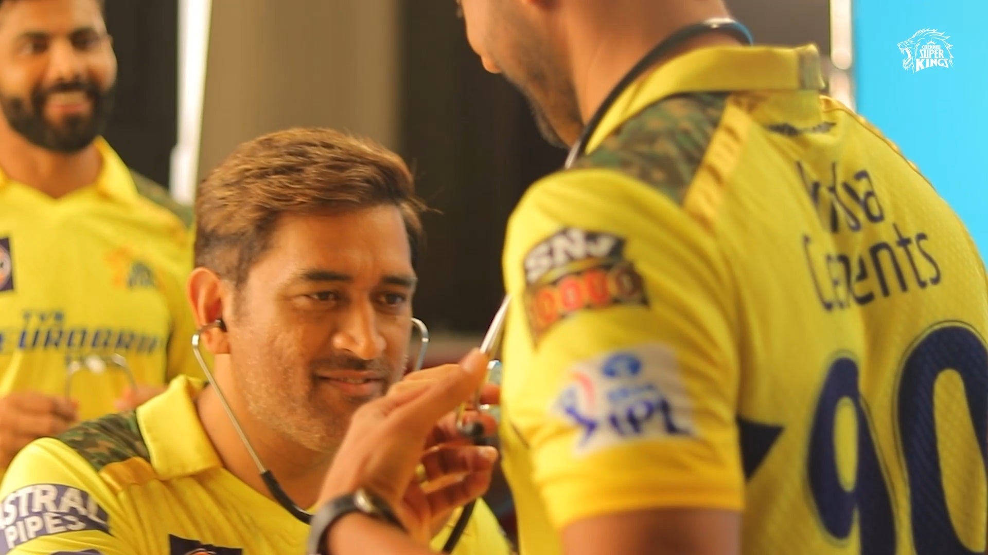 MS Dhoni’s candid moments behind the scenes on JioTV