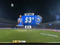 Fifty for Rohit in 23 balls on JioTV
