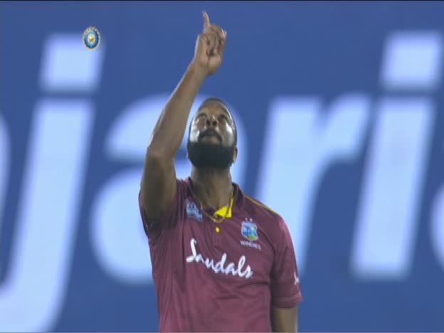 Stunner from Pollard in his followthrough on JioTV