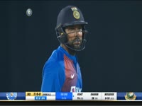 Hat-trick of sixes by hitman on JioTV