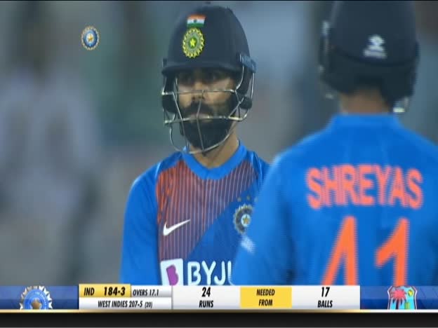 Kohli on fire on JioTV