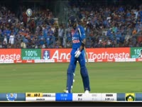 Virat dismissed! Gets caught in a boundary attempt on JioTV