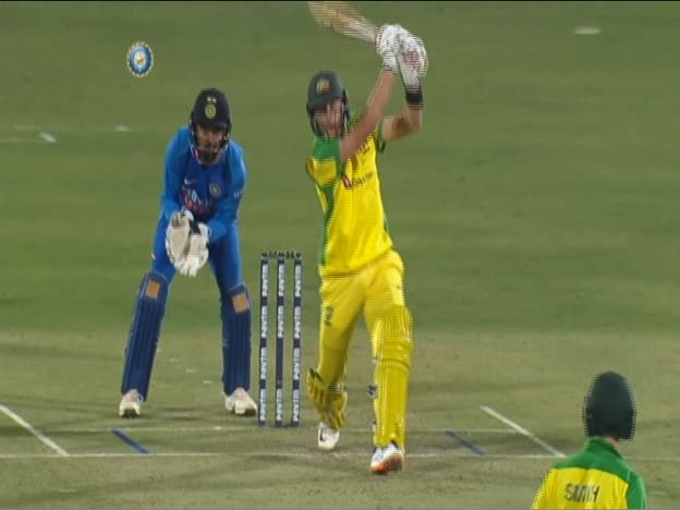 FOUR, First boundary for Labuschagne on JioTV